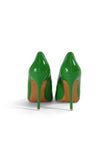 Blair - Green pump with stiletto heel