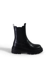 Chloe - Black chelsea boot with elastic band