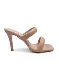 Margot - Nude sandal with double band