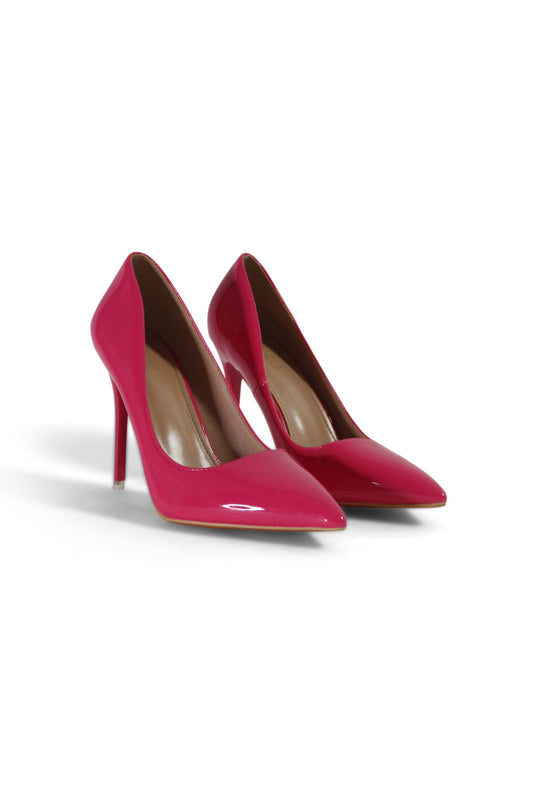 Blair - Fuchsia pump with stiletto heel